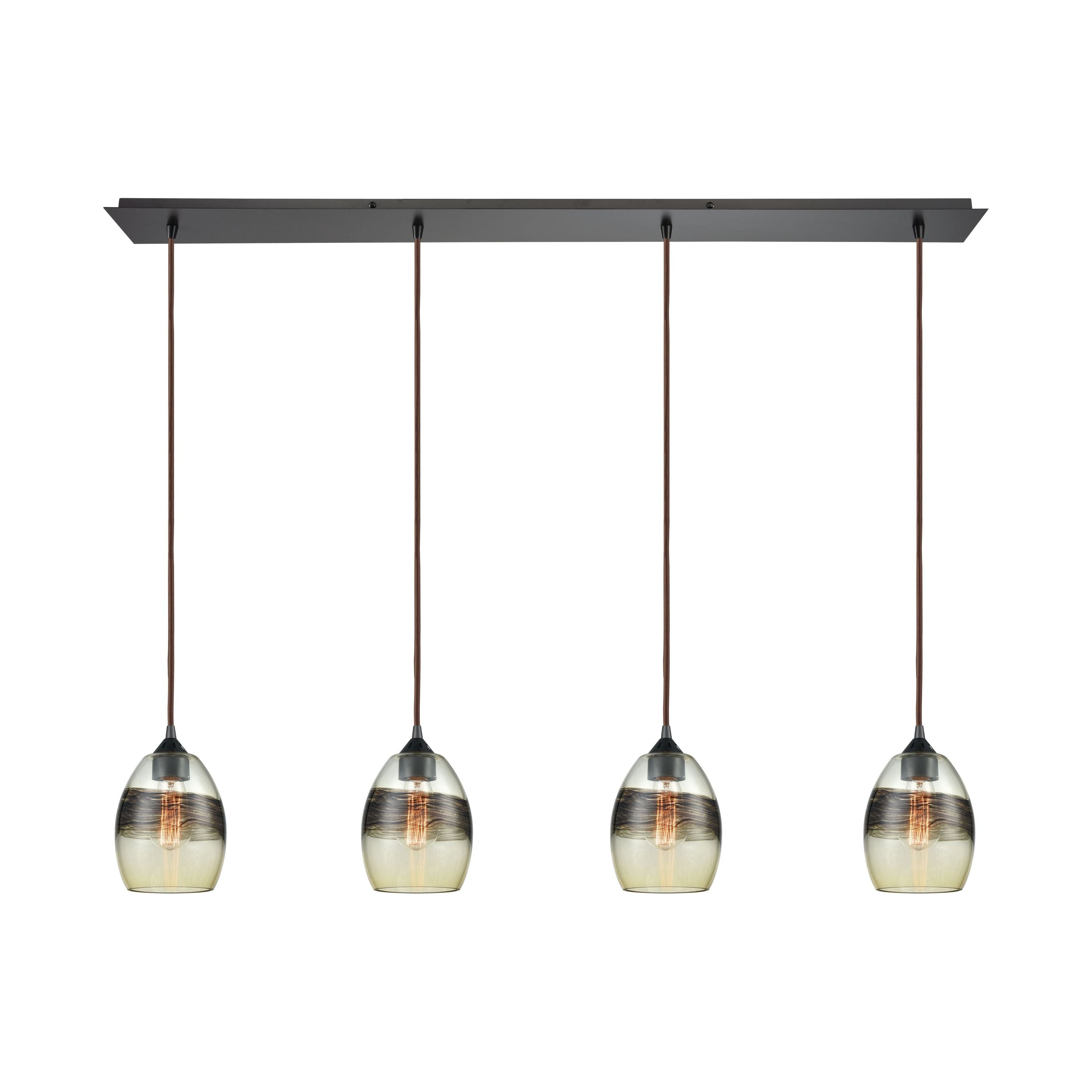 Whisp 46" Wide 4-Light Multi Pendant