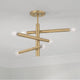 Zane 6-Light Semi Flush Mount