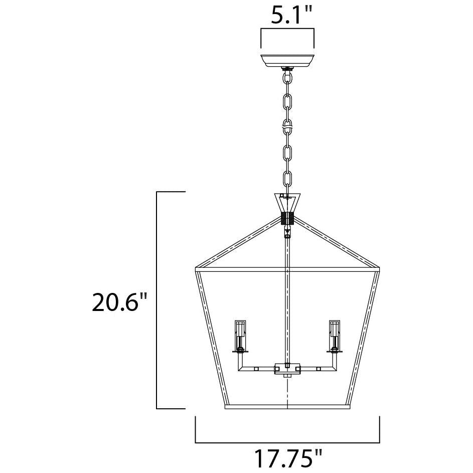 Abode 4-Light Chandelier