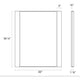 Vanity Wide Vertical LED Mirror Kit