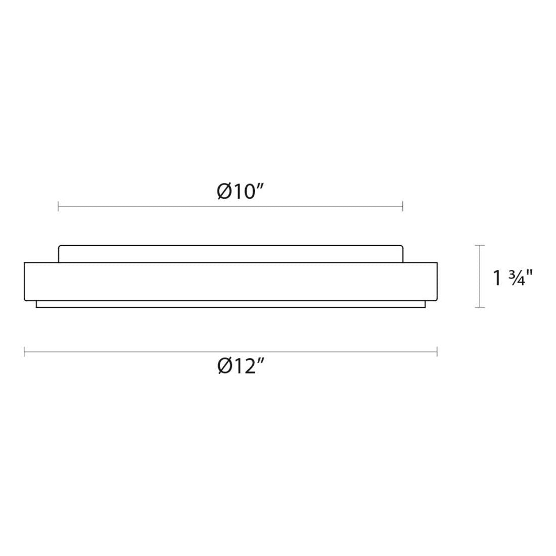 Dazzle 12" Round LED Surface Mount