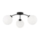 Amos 3-Light Semi-Flush Mount