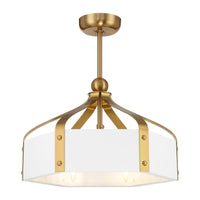 Sheffield 6-Light LED Fan D'Lier