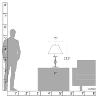 Twist Basket Table Lamp