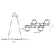 Light Guide Ring 4-Light LED Bar Pendant