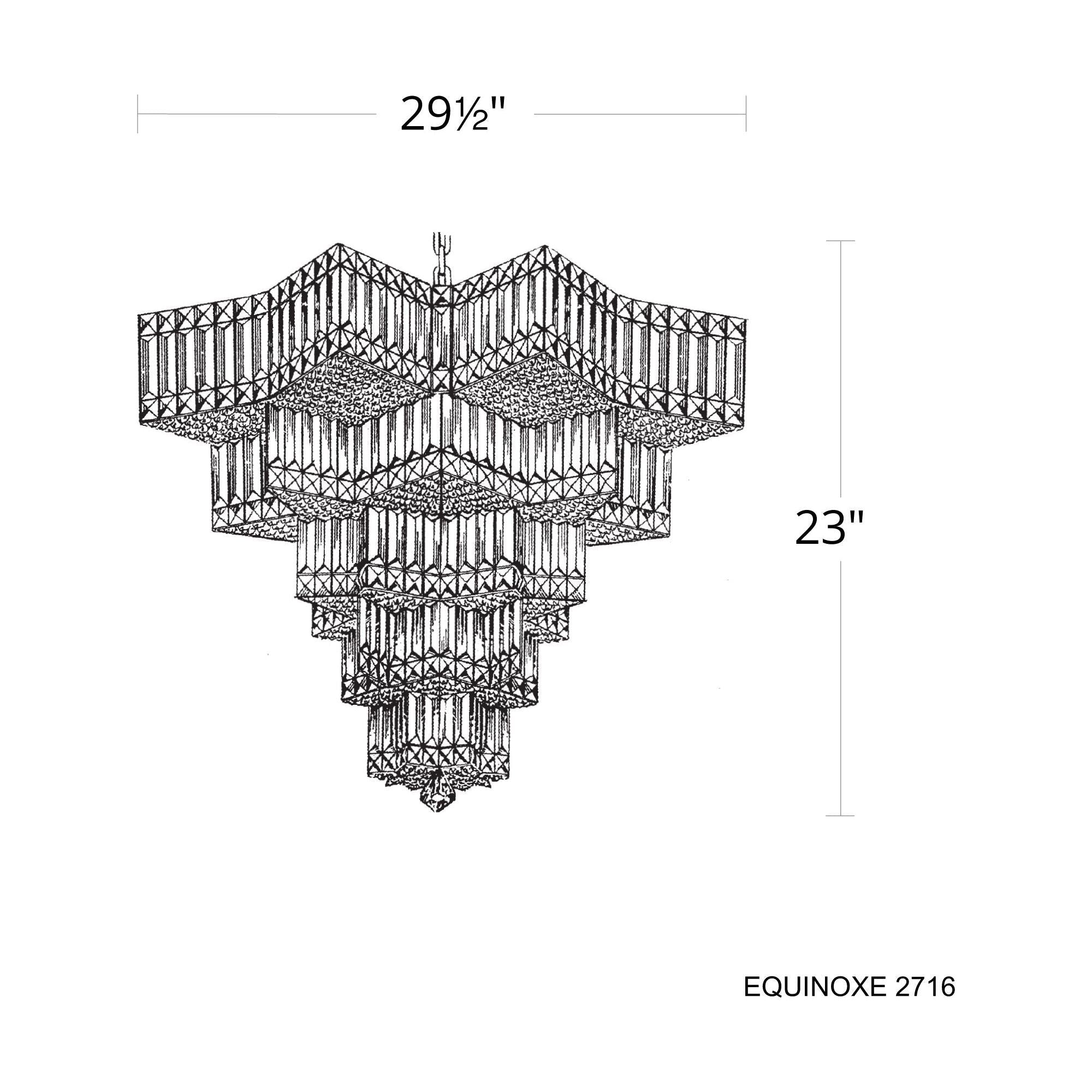 Equinoxe 31-Light Chandelier