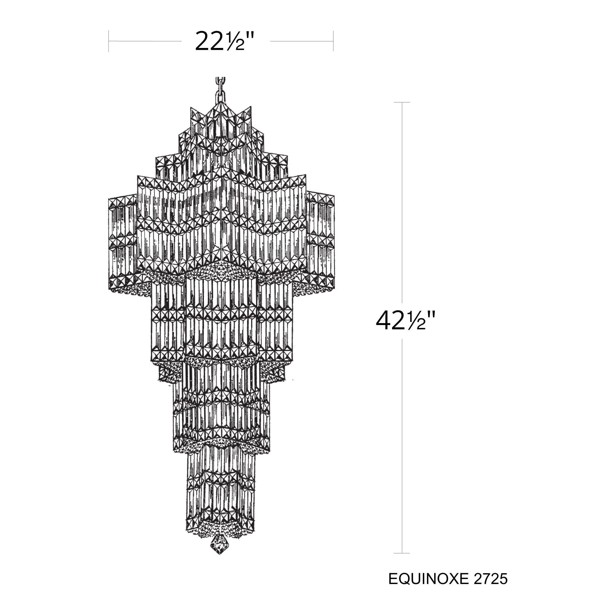 Equinoxe 35-Light Chandelier