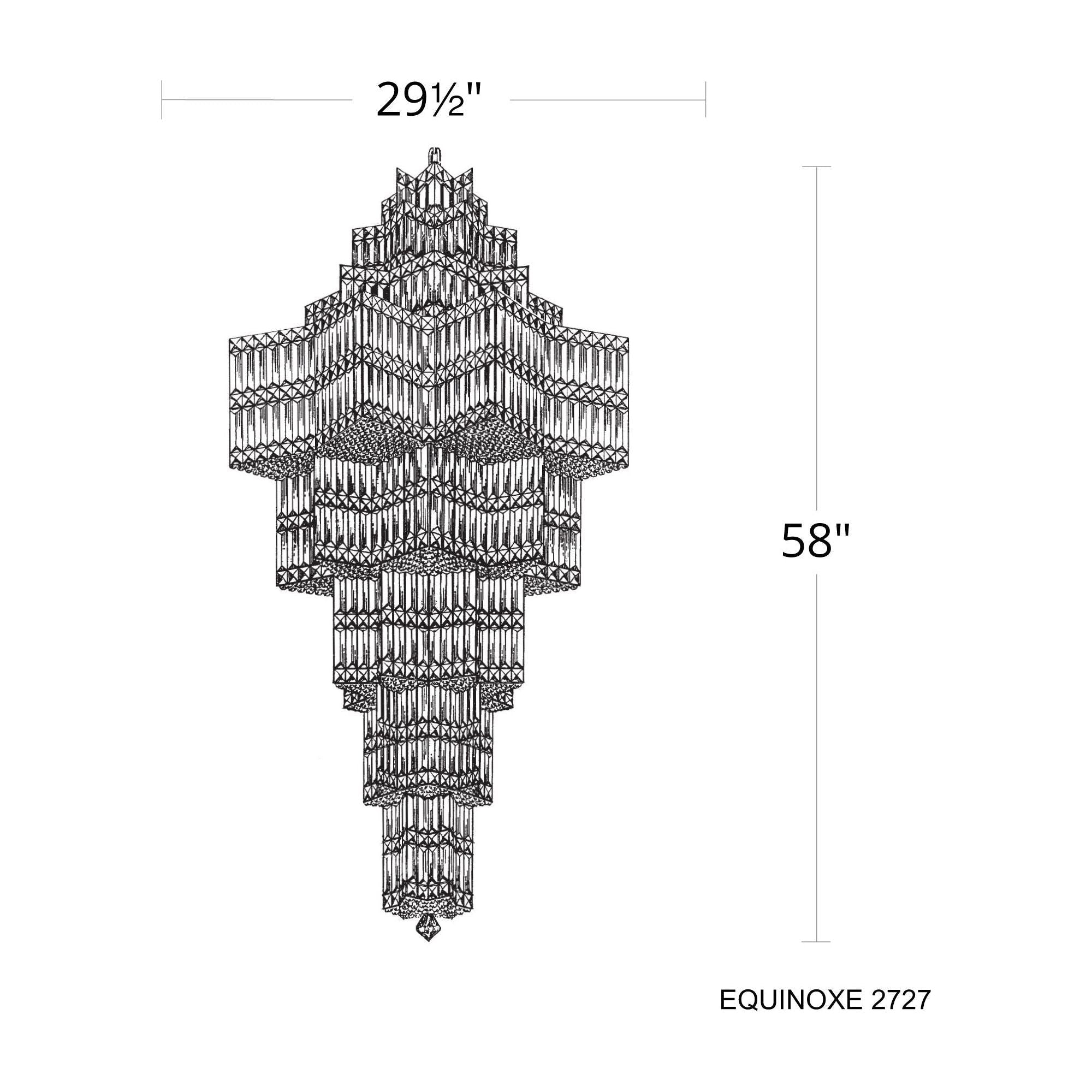 Equinoxe 63-Light Chandelier