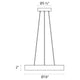 Pi 16" LED Pendant
