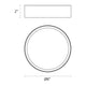 Pi 8" LED Surface Mount