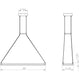 Stix 30" x 6" Rectangle LED Pendant (with 20' Cord)