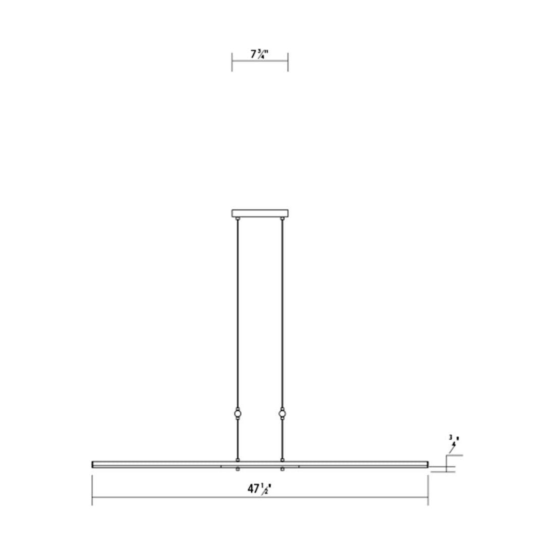 Tik-Tak Stack 2-Tier LED Pendant