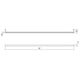 Thin-Line 6' One-Sided LED Wall Bar