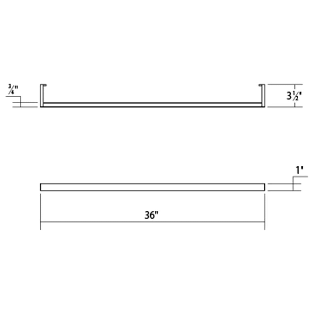 Thin-Line 3' Two-Sided LED Wall Bar