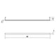 Thin-Line 4' Two-Sided LED Wall Bar
