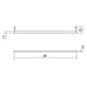 Thin-Line 3' LED Indirect Wall Bar