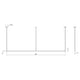 Thin-Line 8' Two-Sided LED Pendant