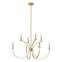 Florian 36" 8-Light Chandelier