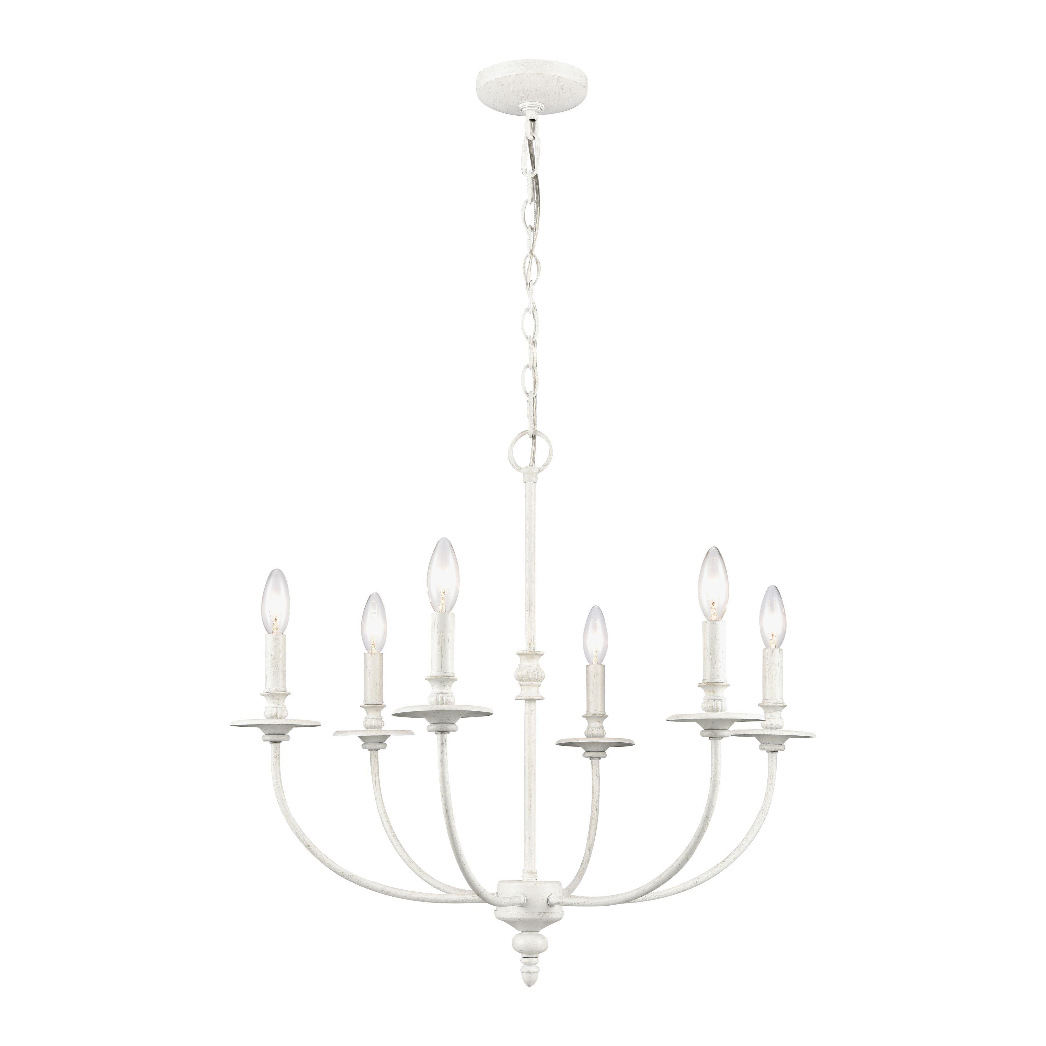 Hartford 25" Wide 6-Light Chandelier