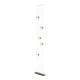 Abacus 5-Light Floor to Ceiling Plug-In LED Lamp