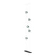 Abacus 5-Light Floor to Ceiling Plug-In LED Lamp