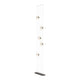 Abacus 5-Light Floor to Ceiling Plug-In LED Lamp