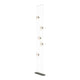 Abacus 5-Light Floor to Ceiling Plug-In LED Lamp