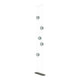 Abacus 5-Light Floor to Ceiling Plug-In LED Lamp
