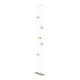 Abacus 5-Light Floor to Ceiling Plug-In LED Lamp