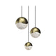 Grapes 3-Light Round Assorted LED Pendant