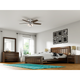 Builder Low Profile Fan with Light 52"