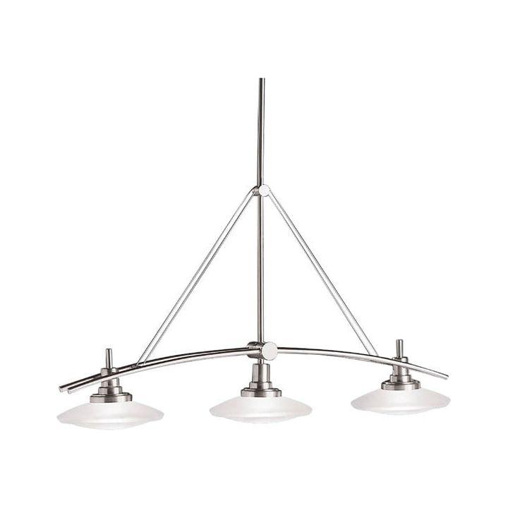 Structures 37" 3-Light Linear Chandelier