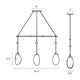 Liquid 3-Light Linear Spreader LED Pendant
