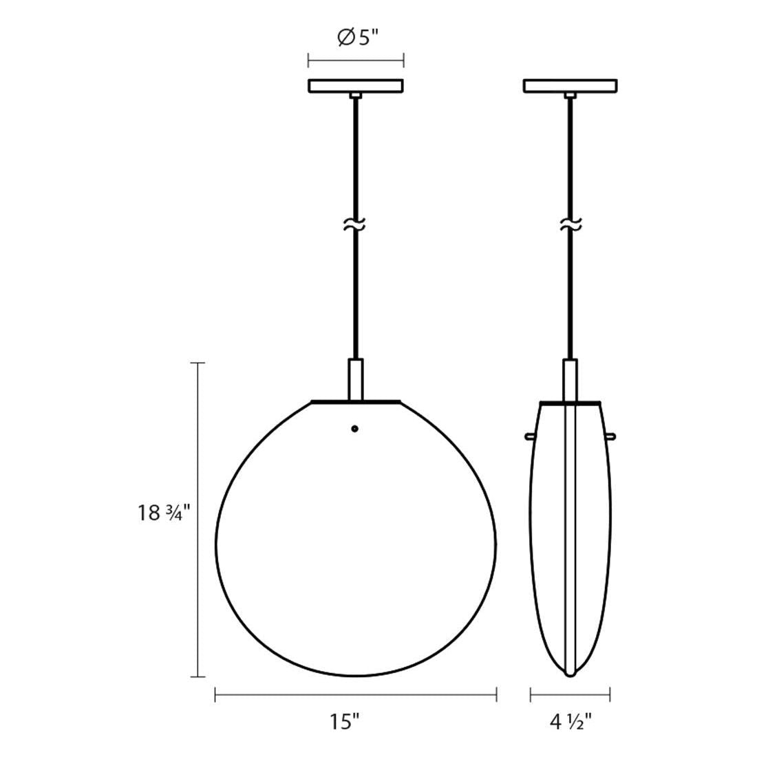 Cantina Large LED Pendant