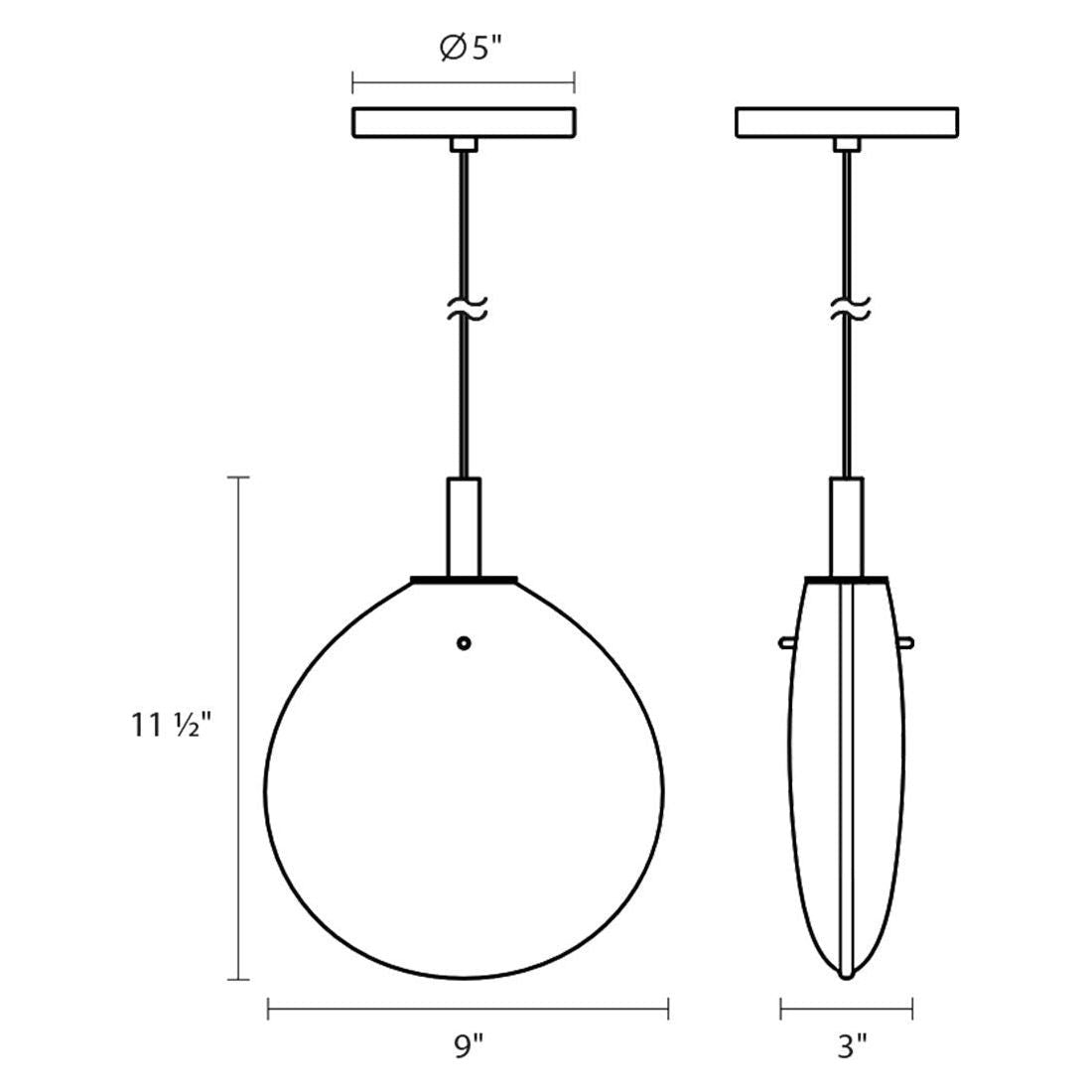 Cantina Small LED Pendant