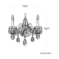 Sterling 2-Light Wall Sconce