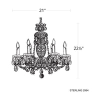Sterling 6-Light Chandelier