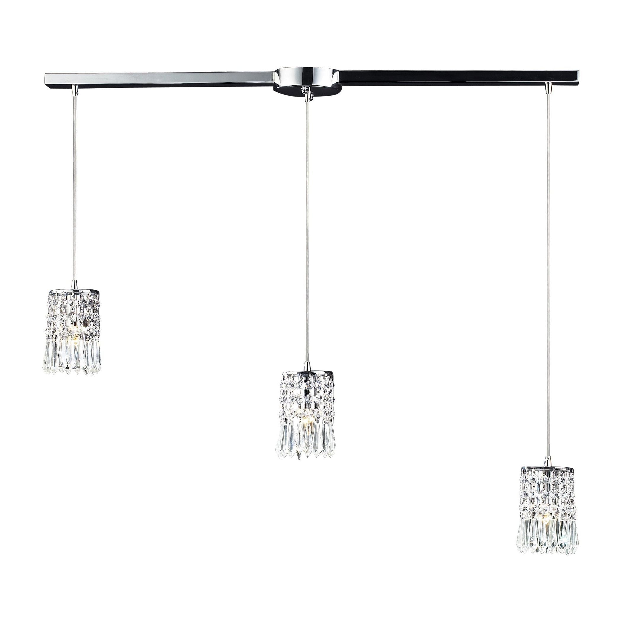 Optix 3-Light Linear Mini Pendant Fixture