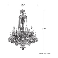 Sterling 12-Light Chandelier