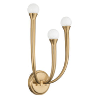 Dahlia 18" 3-Light Wall Sconce
