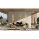 Stylet 4-Light Outdoor Wall Light