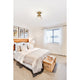 Vaughn 1-Light 10" Flush Mount