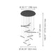 Lindoza 12-Light LED Pendant