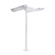 39" 8' Pole Mount with Double Crossbar