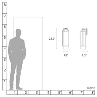 Alcove Large Outdoor Sconce
