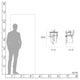 Tura Large Outdoor Sconce
