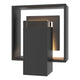 Shadow Box Small Outdoor Sconce with Slate