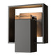 Shadow Box Small Outdoor Sconce