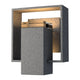 Shadow Box Small Outdoor Sconce