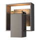 Shadow Box Small Outdoor Sconce